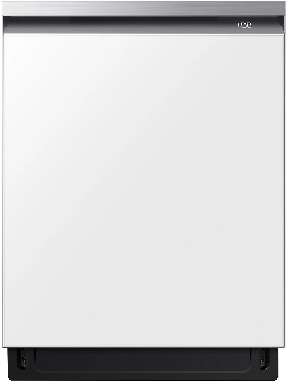 Front view of the Samsung DW80BB707012 dishwasher 